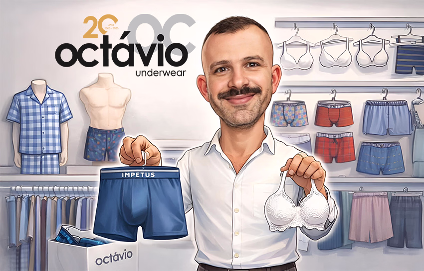 Loja Octavio underwear, comercio local vila real