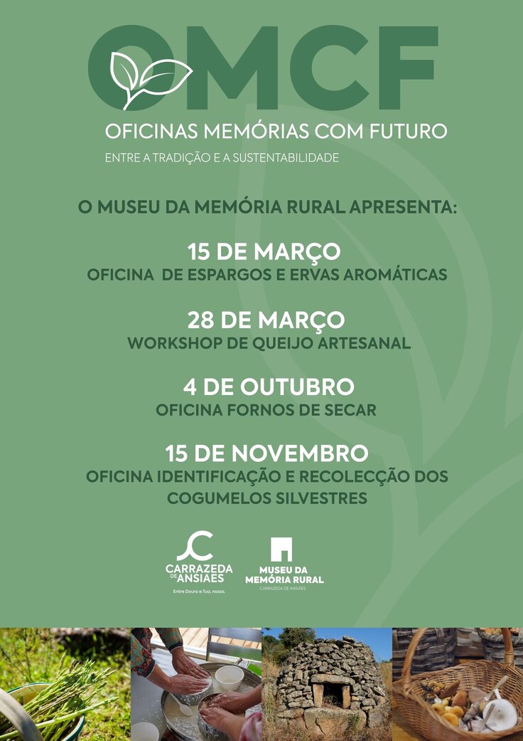 OFICINAS MEMÓRIAS COM FUTURO 2026 – 15Mar/28Mar/4Out/15Nov