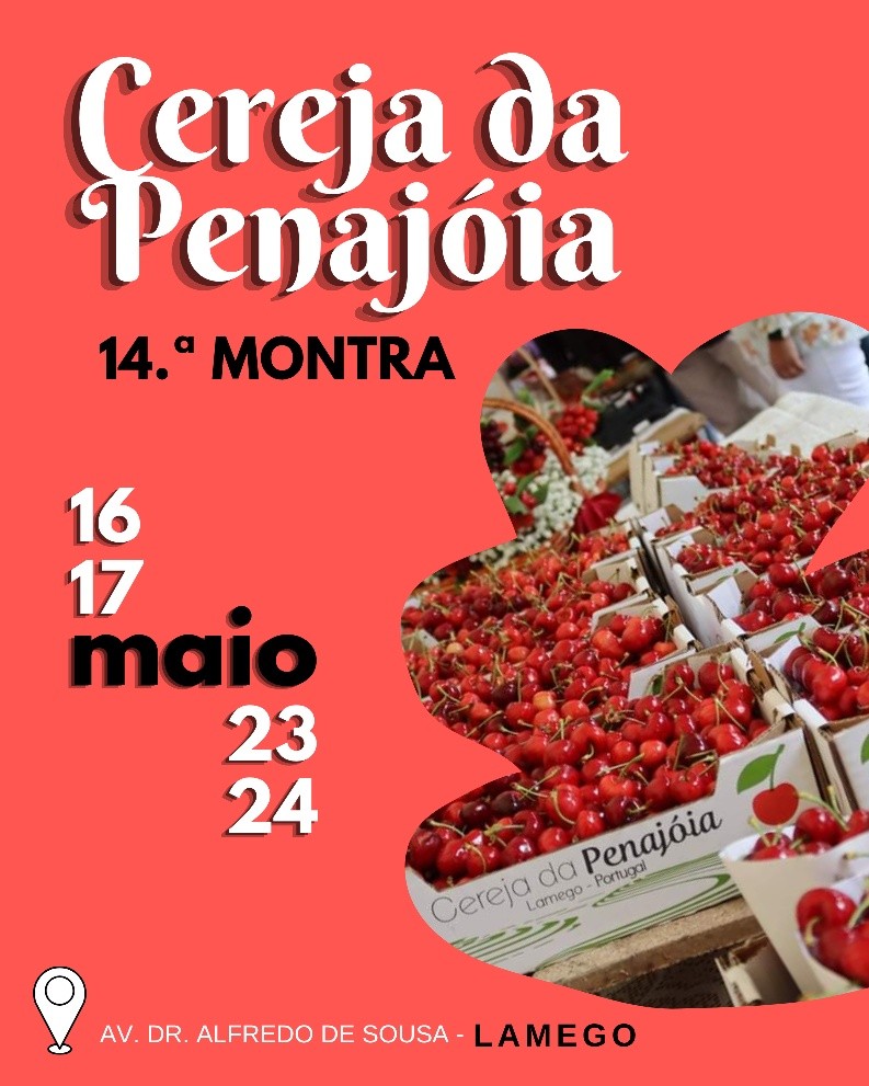 Montra da Cereja – 16, 17, 23 e 24Mai