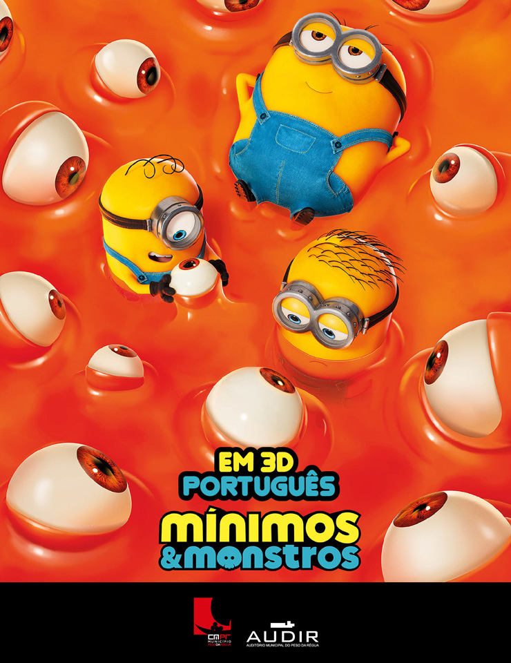Minimos e Monstros (em 3D e em português)