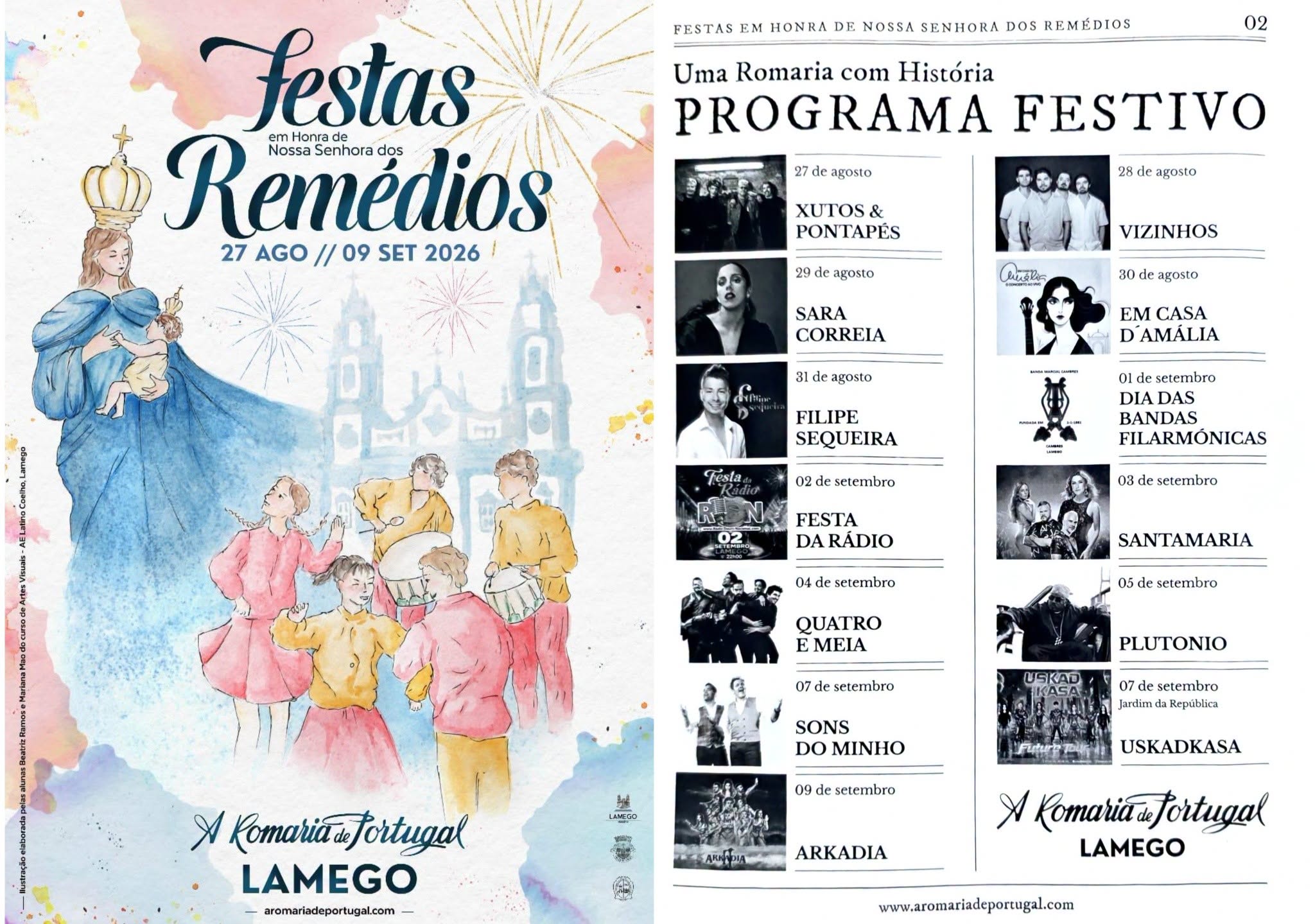 Festas em Honra de Nossa Senhora dos Remédios 2026