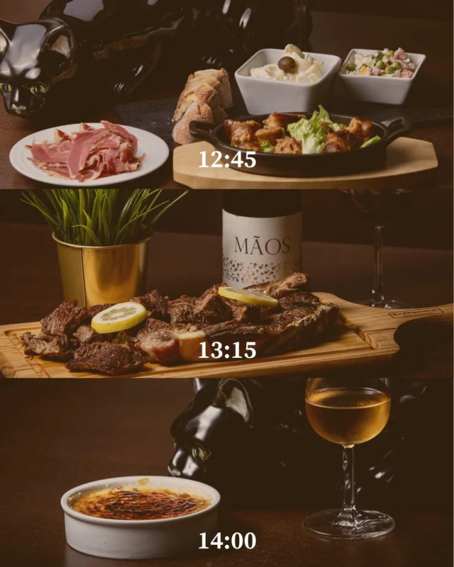 Das 12h45 às 14h00, tudo pode acontecer à mesa do Gato Preto 🐈‍⬛
Dos petiscos à sobremesa, cada momento foi pensado para si 🍽️

Faça a sua reserva, estamos à sua espera!